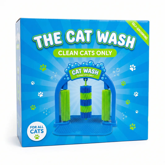 Estación Spa Interactiva para Gatos